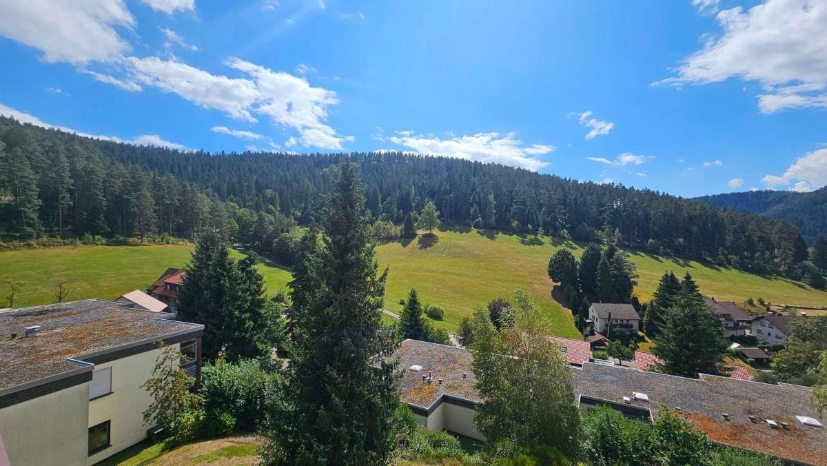 Ausblick Balkon